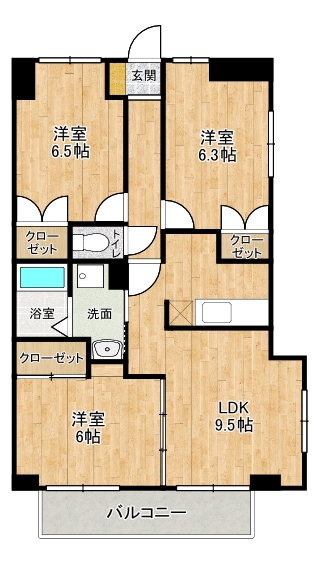 間取り図 | ALLCOMS有田