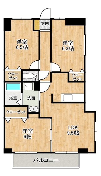 間取り図 | ALLCOMS有田