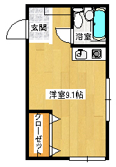 間取り図 | プラティーク野芥