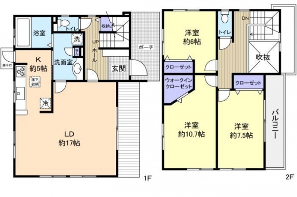 間取り図 | 原4丁目貸家