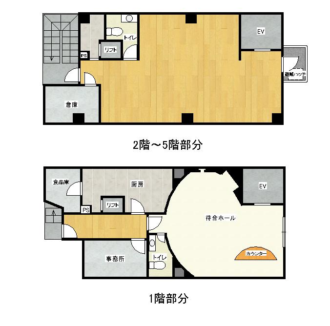間取り図 | 野間1丁目テナントビル